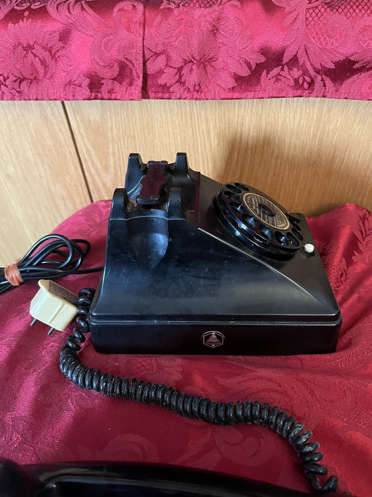 Vintage WW2 Swedish Ericsson Rotary PRT Dutch German Field Telephone MINT 4 - Image 7